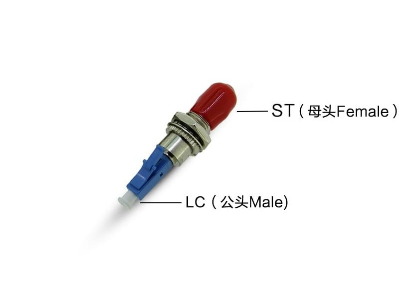 LC公-ST母光纖適配器 LC公-ST母光纖適配器