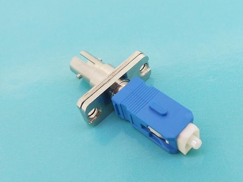 SC公-ST母長方形光纖適配器 SC公-ST母長方形光纖適配器