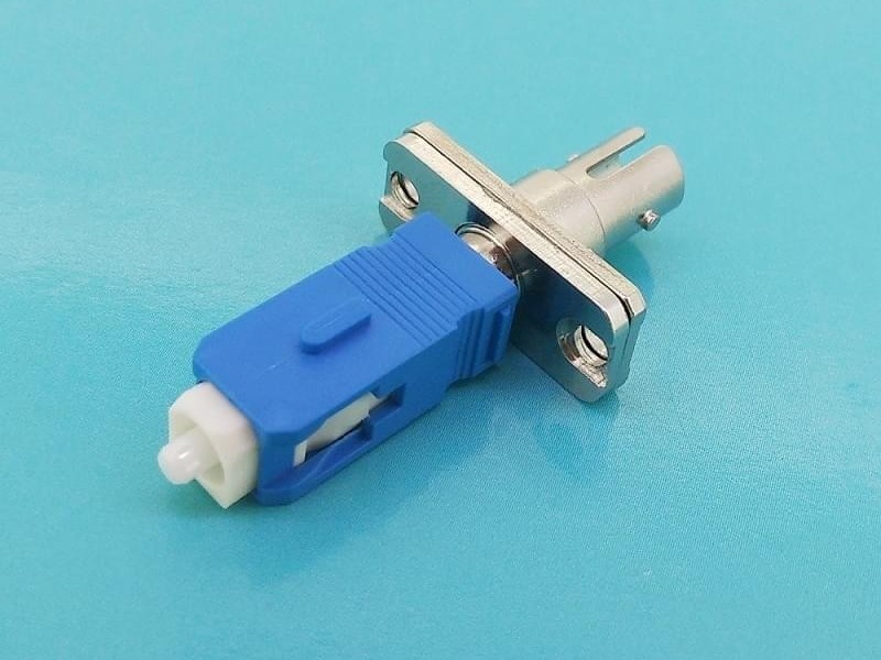 SC公-ST母長方形光纖適配器 SC公-ST母長方形光纖適配器