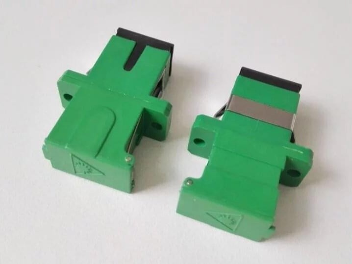 SC APC SM SX 側(cè)翻蓋有耳適配器