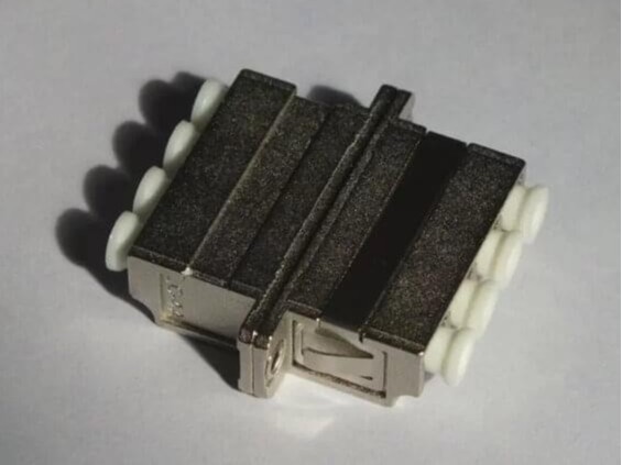LC UPC SM 4C 金屬光纖適配器，耦合器