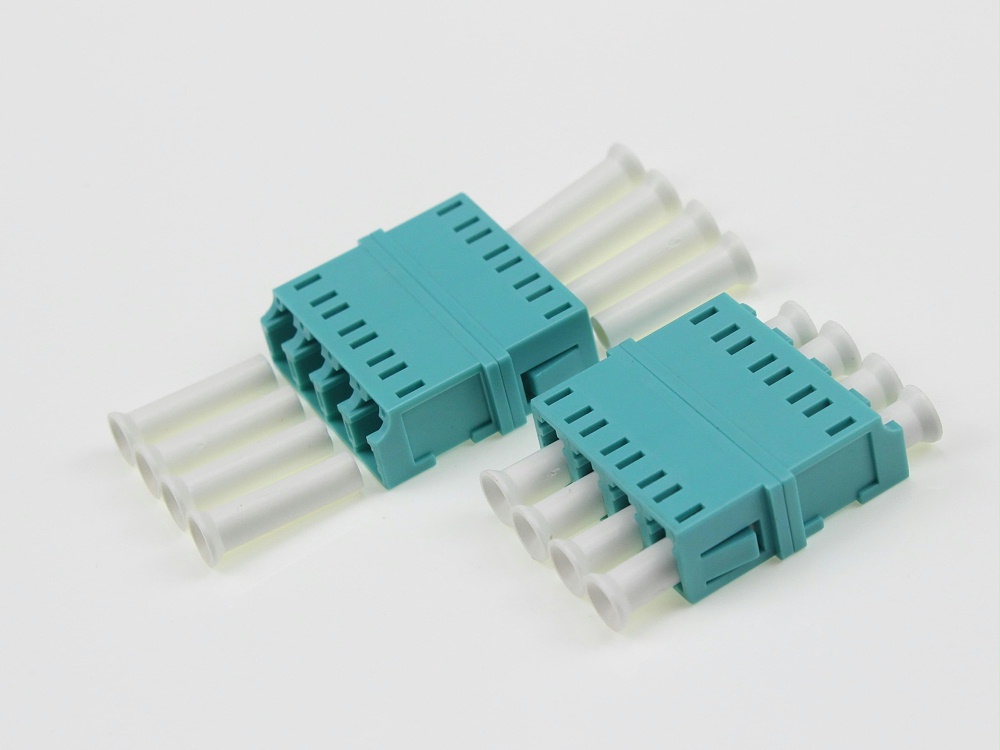 LC PC OM3 4C 無耳光纖法蘭盤 LC PC OM3 4C 無耳光纖法蘭盤