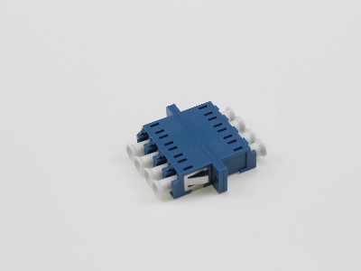 LC SM 4C 有耳光纖適配器