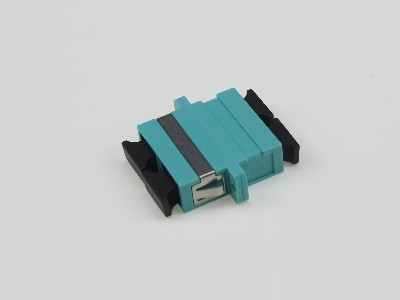 SC OM3 雙工 水綠色 有耳焊接適配器