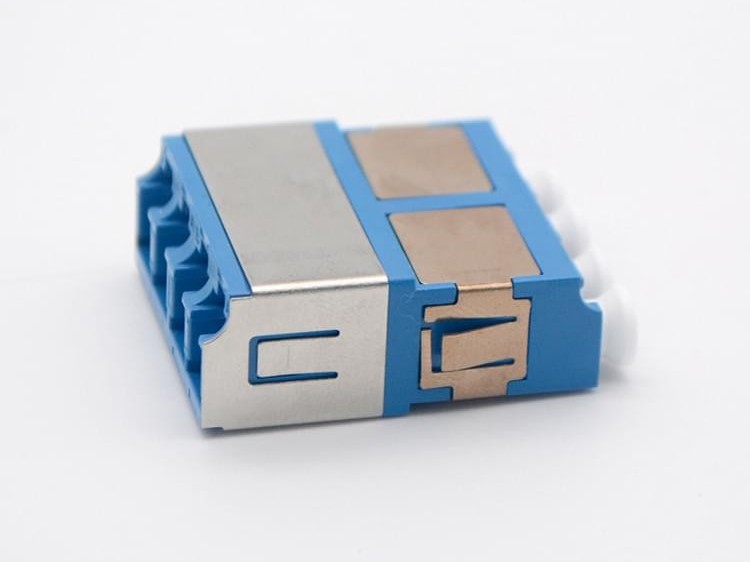 LC UPC 四聯(lián) IS型光纖適配器，耦合器