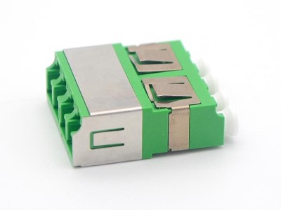 LC APC IS型 四聯(lián)光纖適配器，耦合器