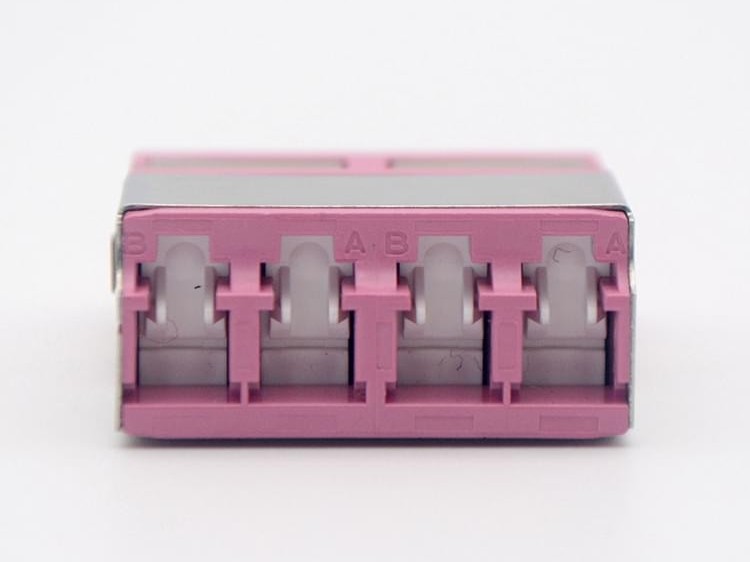 LC OM4 IS型光纖適配器，耦合器