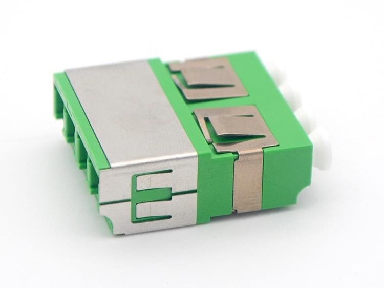 LC APC IS型 四聯(lián)光纖適配器，耦合器