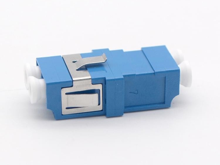 LC UPC 雙聯(lián) 加強防震型光纖適配器，耦合器