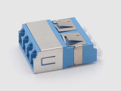 LC UPC 四聯(lián) 上下IS型光纖適配器，耦合器