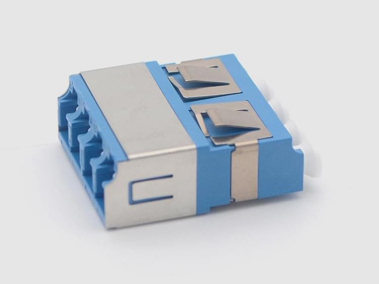 LC UPC 四聯(lián) 上下IS型光纖適配器，耦合器