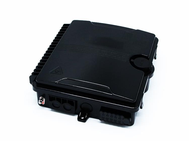 12口 黑色分纖箱，光纖箱