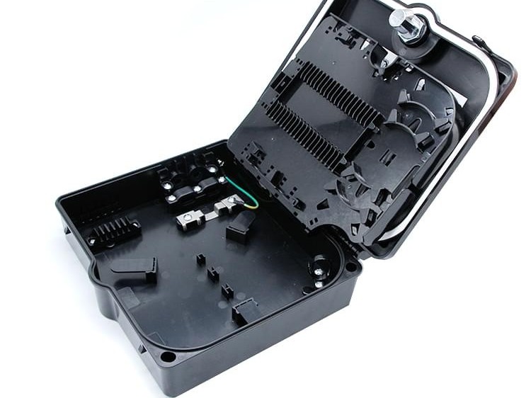 12口 黑色分纖箱，光纖箱