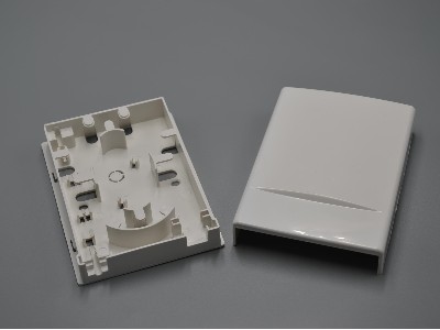 1口 帶堵頭 光纖面板，光纖桌面盒