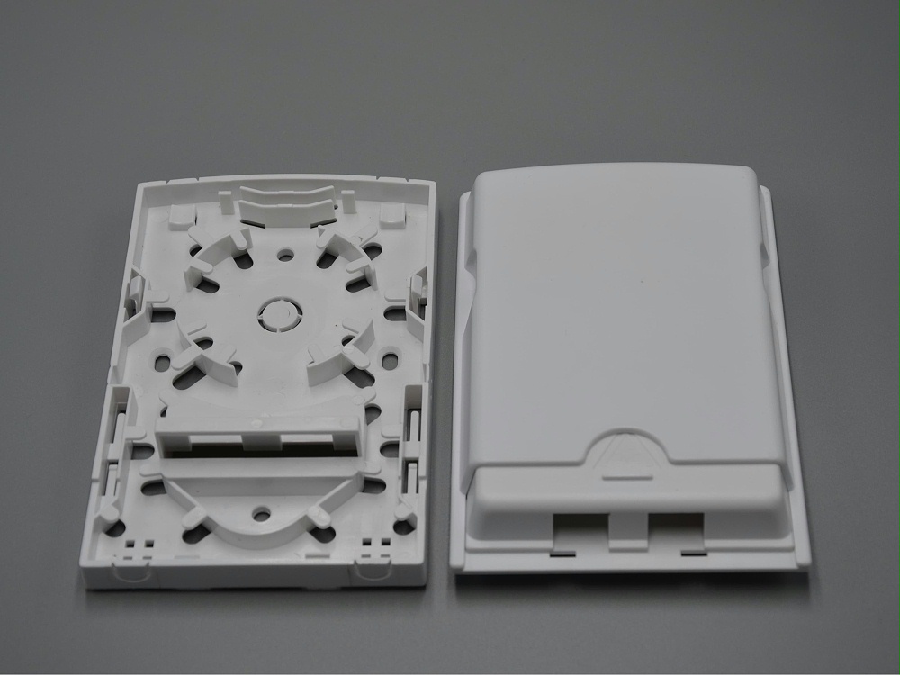 2口 內(nèi)置法蘭光纖面板，光纖桌面盒