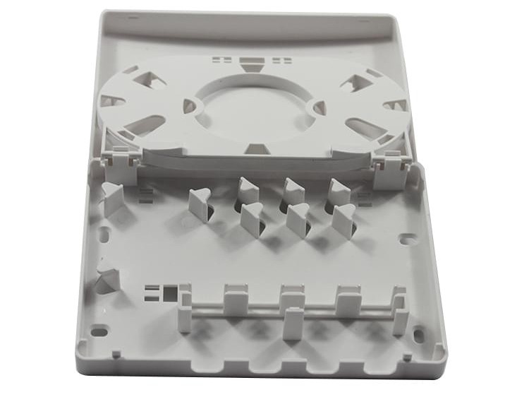 法蘭內置面板，4口光纖桌面盒