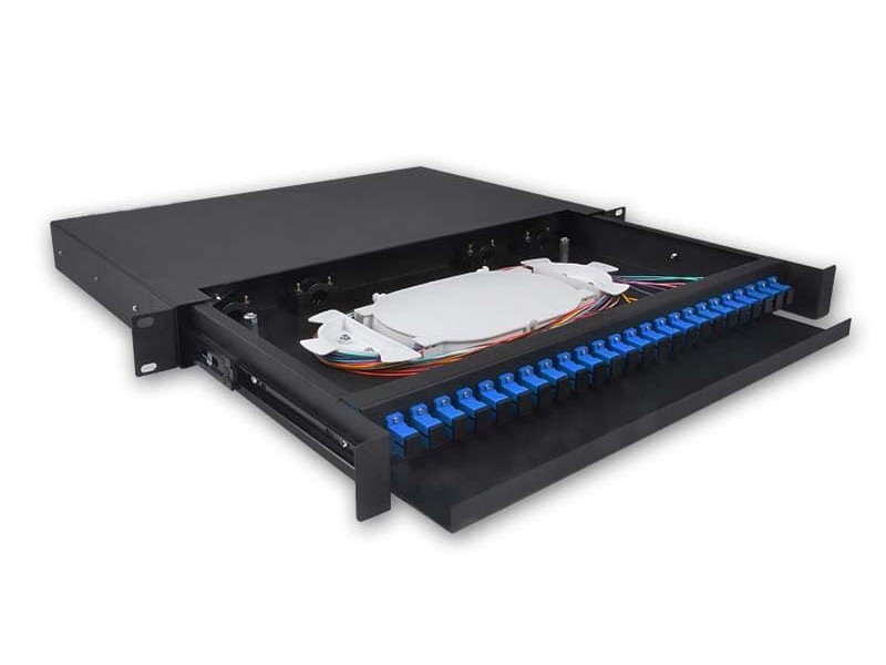 24口 抽拉式光纖終端盒