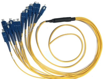 MPO-SC 單模 12芯分支跳線，MPO光纖跳線