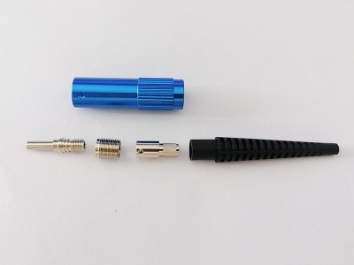 SMA905金屬護套光纖連接器散件