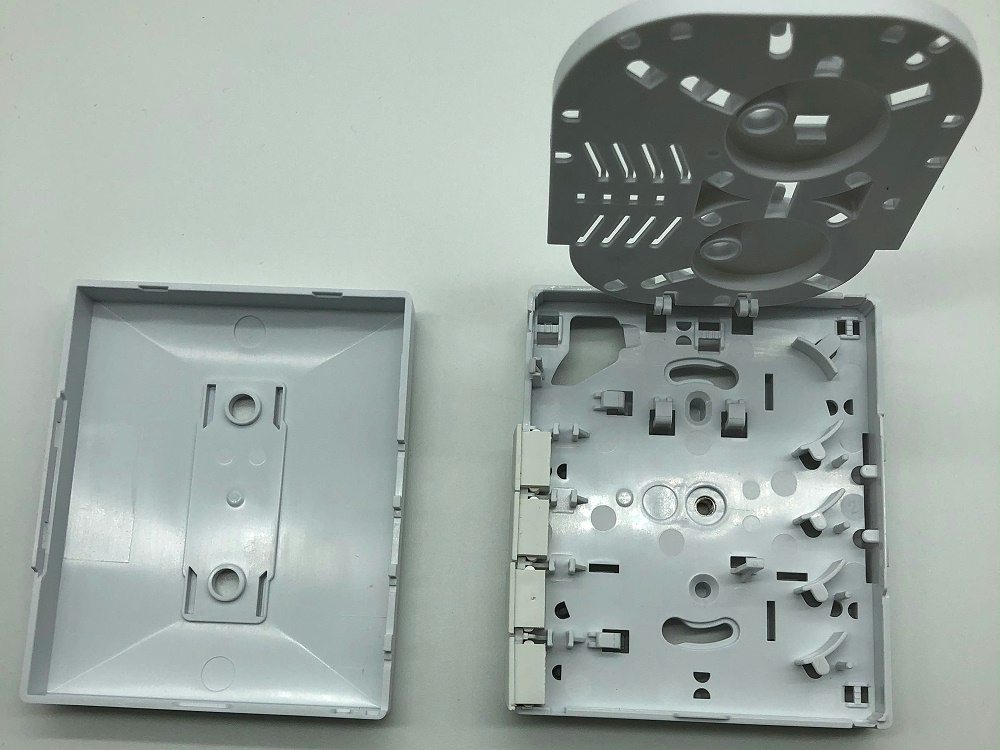 4口面板，光纖桌面盒