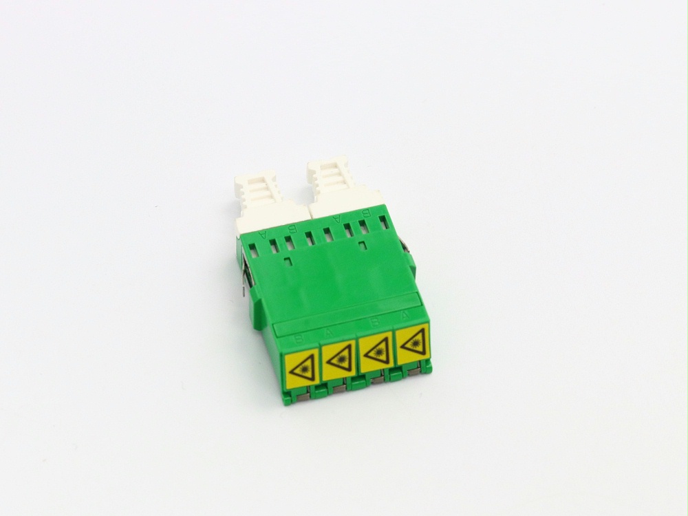 LC SM 四聯(lián) 無耳防激光光纖適配器，耦合器