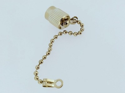 FC 帶鏈條金屬防塵帽 光纖連接器