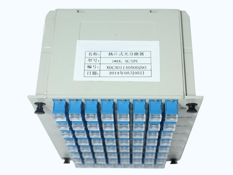 1X64 插片式PLC分路器 1X64 插片式PLC分路器