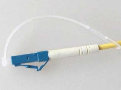 LC 帶柄防塵帽，外置防塵帽，透明夾扣，光纖連接器