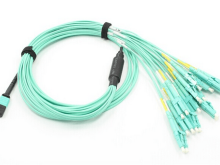 MPO 12芯光纖跳線